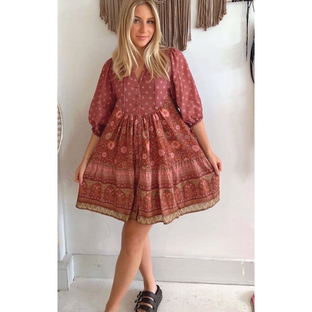 Spell | Boho Mini Dress.